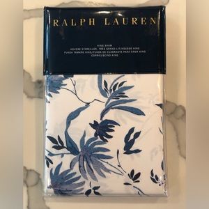 COPY - NWT Ralph Lauren King Sham Adelaide Floral NWT